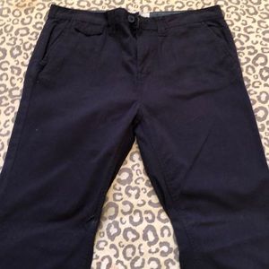 Men’s blue khaki dress slacks